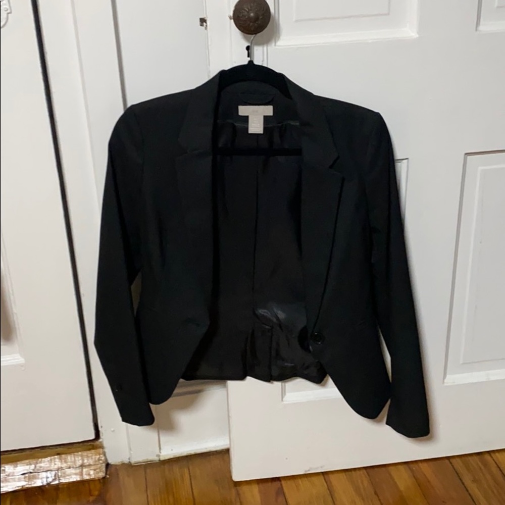 H&M black blazer